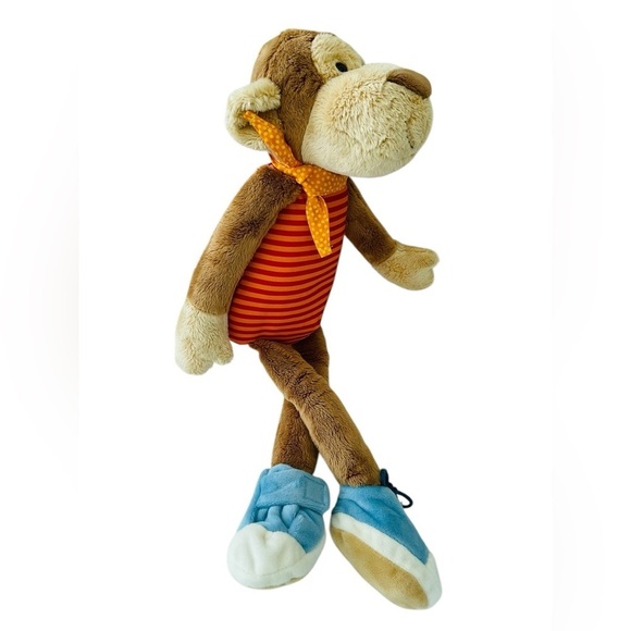 Sigikid German Plush Stuffed Animal Monkey Teaching 19" Shoelaces SOFT EUC - Picture 7 of 9